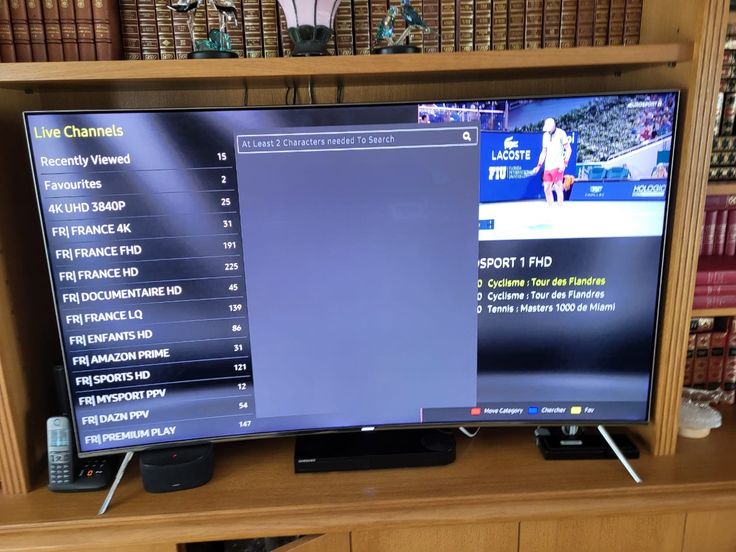 Customer home theater television display streaming cinema film on Shack TV
